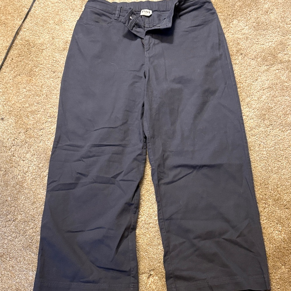 Pact Charcoal Gray Casual Pants